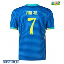 Brasil Vinicius Junior #7 Bortedrakt Copa America 2024 Kortermet